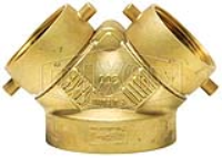 Single Clapper Siamese Connection Back Outlet