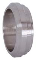 Short Plain Bevel Seat Weld Ferrule