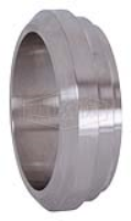 Short Plain Bevel Seat Weld Ferrule