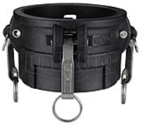 Polypropylene Cam & Groove Type D Coupler x Female NPT