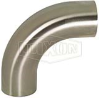 Polished 90° Weld Elbow with Tangent