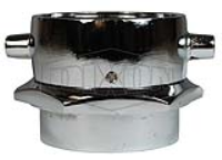 Open Snoot Brass Female Swivel Adapter- Pin Lug