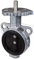 One Piece Aluminum Butterfly Valve with Iron Disc