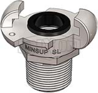 Minsup® Surelock® Male BSP End