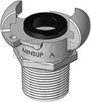 Minsup® A Type Male BSP End