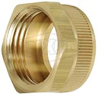 Lead-free Garden Hose Hex Nut with Knurl