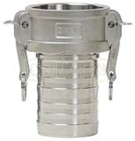 King Crimp® Style Cam & Groove Type C Coupler x Hose Shank