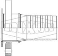 Holedall® External Swage Flanged Stem