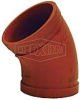 Grooved End 45° Elbow Fitting- Series 45
