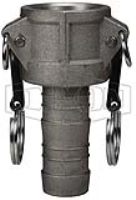 Global Cam & Groove Type C Coupler x Hose Shank