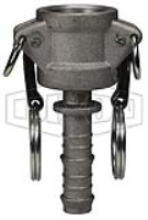 Global Cam & Groove Type C Coupler x Hose Shank