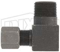 Flareless Bite Male Tube x Male NPTF 90° Elbow