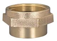 Female to Male Hex Nipple Brass