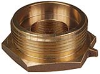 Female to Male Hex Nipple Brass