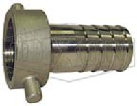 Female BSP Lugged Water Coupling with King Shank Serrated Tail