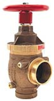 Factory Set Pressure Reducing Brass Angle Valve Grooved x Grooved