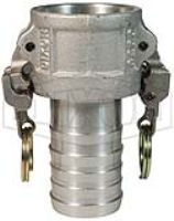 EZ Boss-Lock Cam & Groove Type C Coupler x Hose Shank