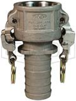 EZ Boss-Lock Cam & Groove Hastelloy Type C Coupler x Hose Shank