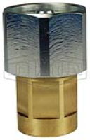 DQC W-Series Wingstyle Interchange Hex-Nut Female Coupler