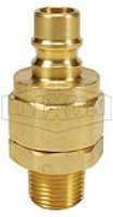 DQC V-Series Snap-Tite H/IH Interchange Valved Male Plug