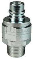 DQC V-Series Snap-Tite H/IH Interchange Valved Male Plug