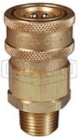 DQC V-Series Snap-Tite H/IH Interchange Valved Male Coupler