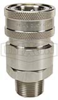 DQC V-Series Snap-Tite H/IH Interchange Valved Male Coupler