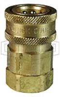 DQC V-Series Snap-Tite H/IH Interchange Valved Female Coupler