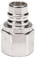 DQC V-Series Snap-Tite H/IH Interchange Unvalved Female Plug