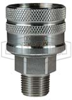 DQC T-Series Male NPTF Poppet Coupler