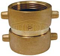 Domestic Double Female Swivel Brass