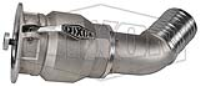 Dixon Vapor Recovery Coupler x 45° Hose Shank