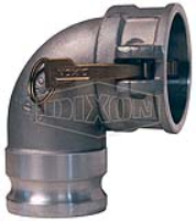 Dixon Type DA 90° Elbow Adapter x Coupler