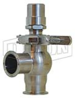 Dixon Sanitary Pressure Relief Valve L Style