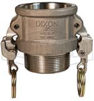 Cam & Groove Hastelloy Type B Coupler x Male NPT