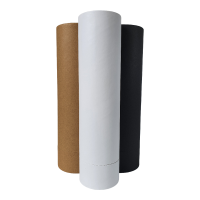 Tall Diffuser Style Cardboard Tubes in Black, Brown Kraft and White