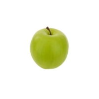 Artificial Granny Smith Green Apple - 8cm, Green, Weighted