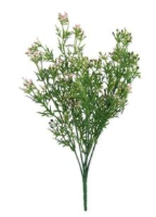 Artificial Flower Bud Spray - 36cm, Pink Green