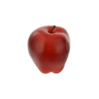 Artificial Non-Weighted Red Delicious Apple - 7cm, Red