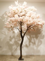 Artificial Interchangeable Branch Forked Tree 2.7m - Weeping Cherry Blossom Branch Pink