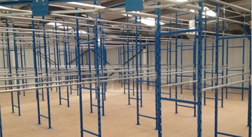 Installations Of Used Garment Racking Systems