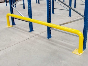 Installers Of Pallet Racking End Frame Barriers