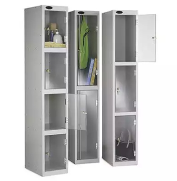 Clear Door Lockers For Personal Belongings