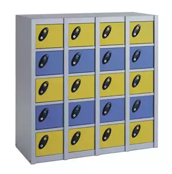 8 Compartment Mini Locker For Uniforms