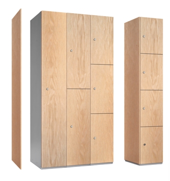 Wooden Laminate Lockers For Hospitals