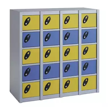 20 Compartment Minibox Personal Effects Lockers For Surgeries