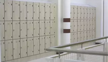 Laminate Door Lockers For Spa Centres
