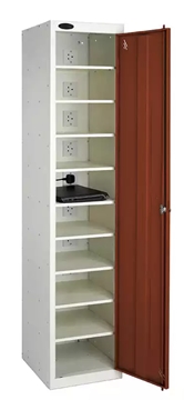 1 Door 10 Compartment Laptop Locker