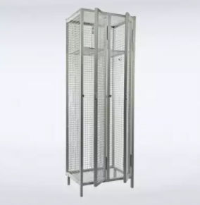 Industrial Wire Mesh Lockers For Uniforms