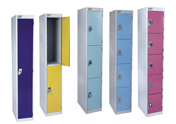 One Pound Return Lockers For Personal Belongings